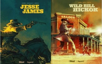 Glénat : Jesse James, WIld Bill Hickock