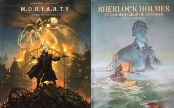 Sherlock Holmes et les mystères de Londres chez Soleil et Moriarty tome 4 partie 2 chez Delcourt