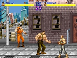 Haggar et Guy en promenade.