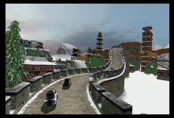 6 types de circuit, ici Snow
