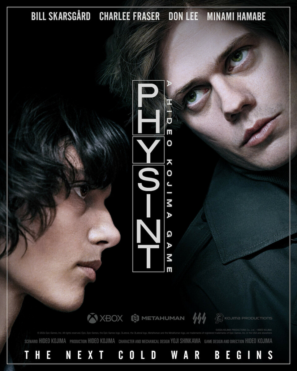 Affiche de PHYSINT avec Bill Skarsgård et Charlee Fraser