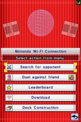 Le classique menu wi-fi, en rouge cette année