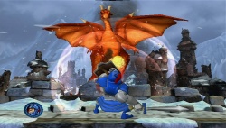 Le orange sur un dragon, ça claque!