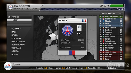 FIFA 12 - On y a rejoué : le Football Club et le Mode Carrière