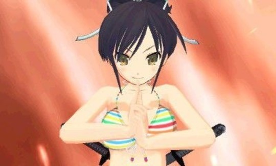 Vidéo sexy avec les filles de Senran Kagura