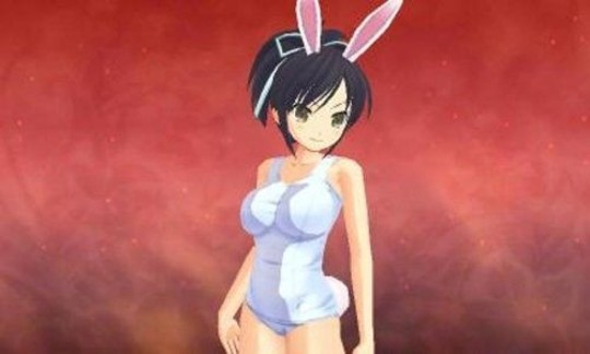 Vidéo sexy avec les filles de Senran Kagura