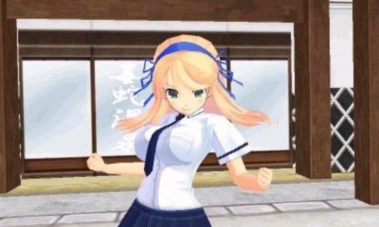 Vidéo sexy avec les filles de Senran Kagura