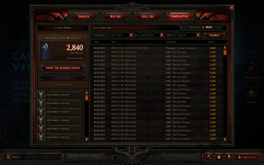 Diablo III introduit l'achat en argent réel