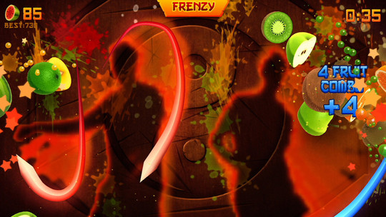 Fruit Ninja Kinect - Test