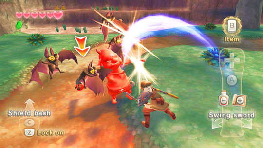 Zelda Skyward Sword en met plein les yeux