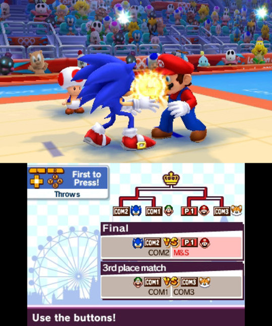 Mario et Sonic aux jeux Olympiques de Londres 2012 - Test 3DS