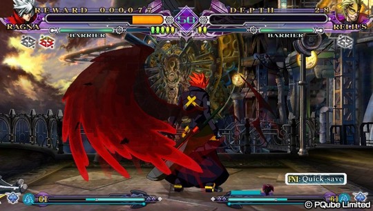 BlazBlue : Continuum Shift Extend - Test Vita