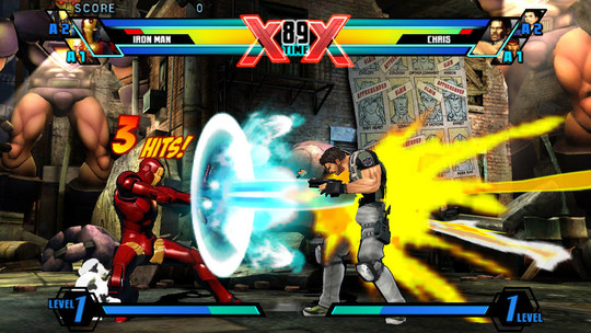 Ultimate Marvel VS Capcom 3 - Test Vita