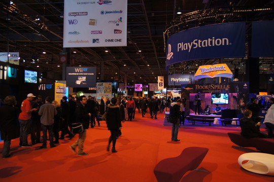 Lancement du Paris Games Week 2012
