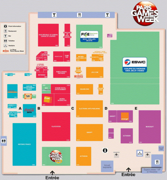 Lancement du Paris Games Week 2012