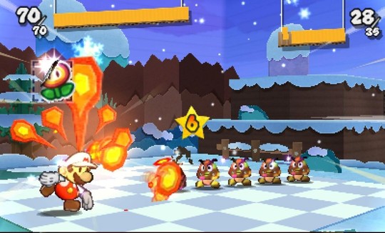 Paper Mario : Sticker Star - Test 3DS