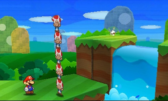 Paper Mario : Sticker Star - Test 3DS