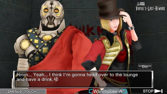 Virtue's Last Reward - Test Vita