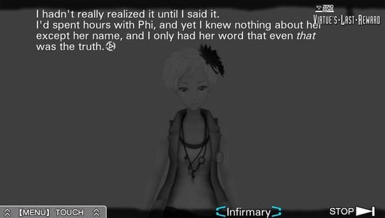 Virtue's Last Reward - Test Vita
