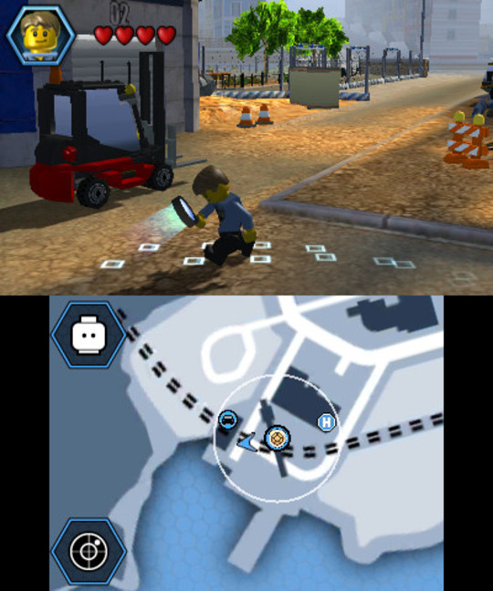 LEGO City Undercover : The Chase Begins - Test 3DS