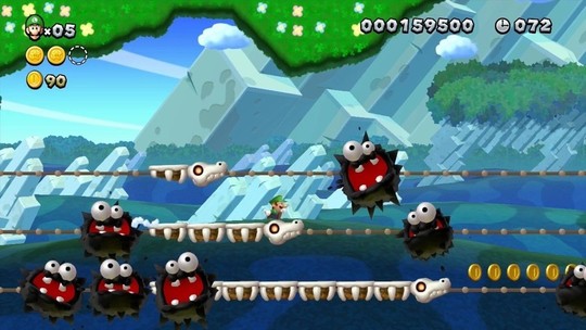 New Super Luigi U - Test Wii U (DLC)