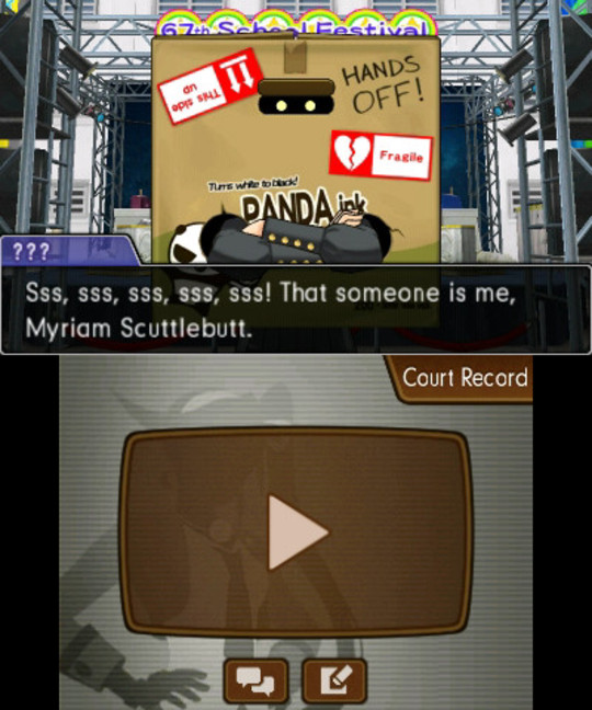 Images et vidéos Comic-con 2013 pour Phoenix Wright : Ace Attorney - Dual Destinies