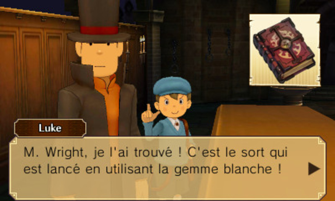 Professeur Layton vs Phoenix Wright : Ace Attorney - Test
