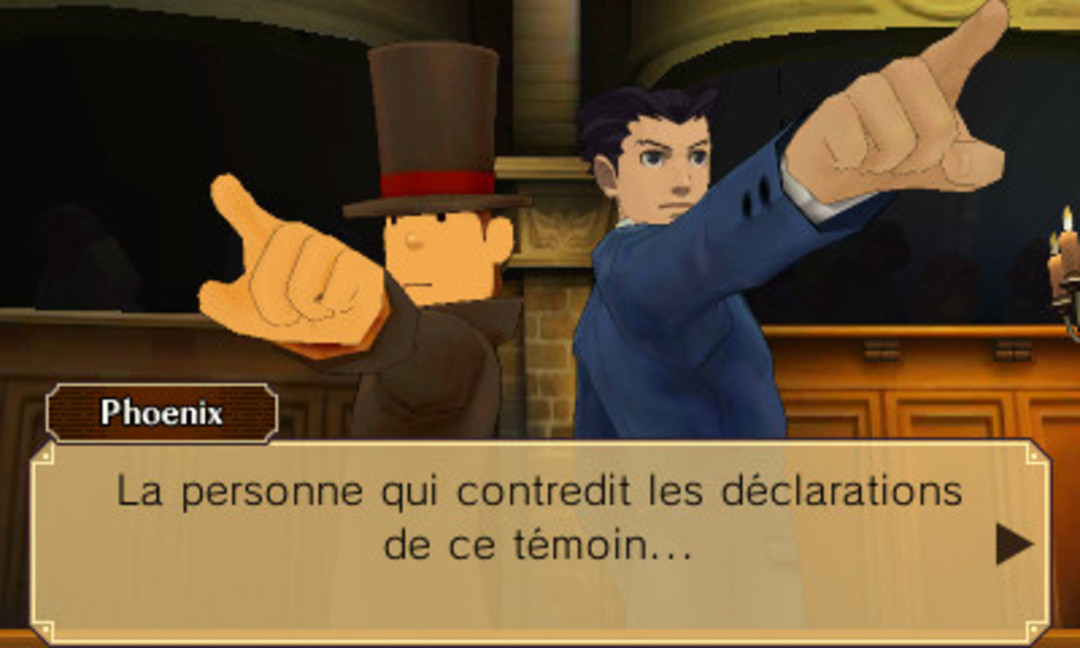 Professeur Layton vs Phoenix Wright : Ace Attorney - Test
