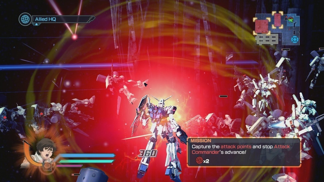 Dynasty Warriors : Gundam Reborn - L’Attaque du robot géant.