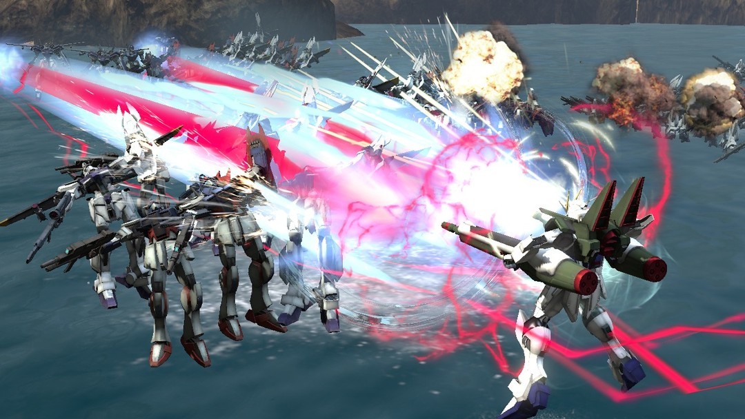 Dynasty Warriors : Gundam Reborn - L’Attaque du robot géant.