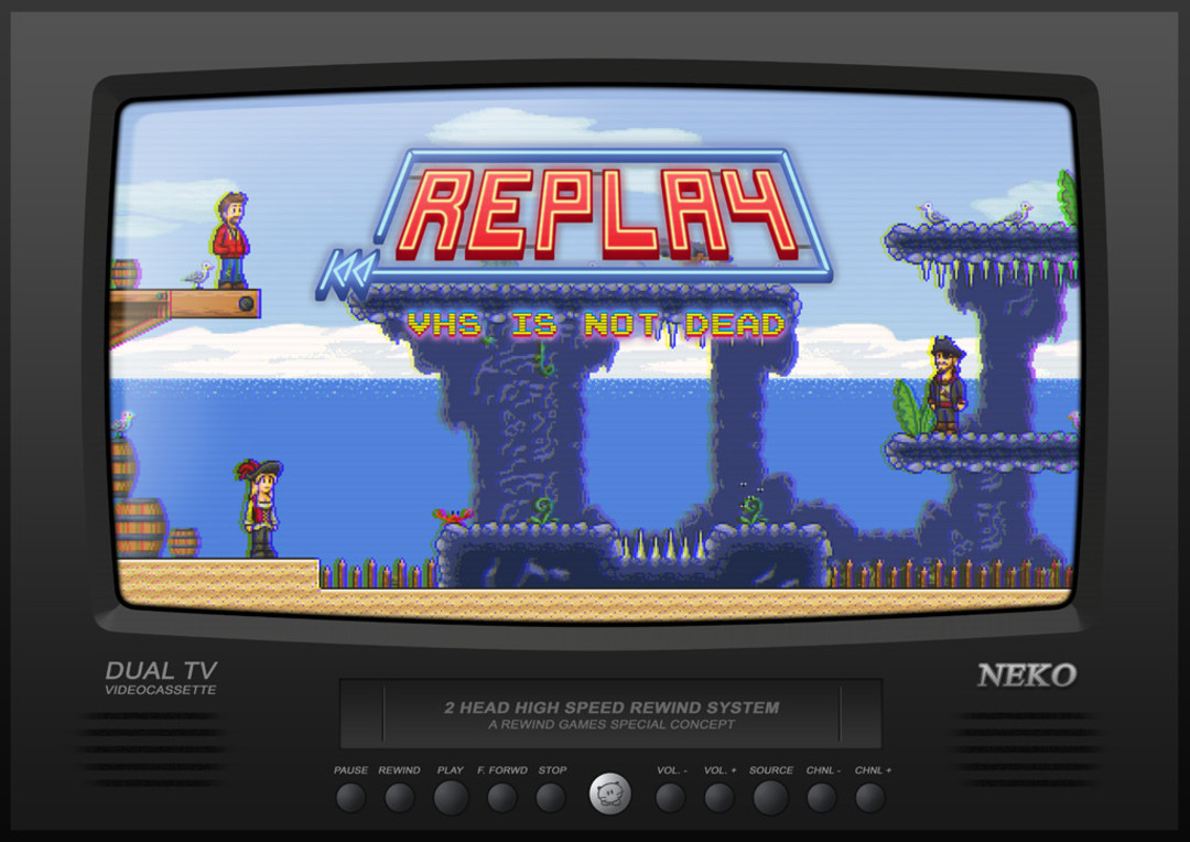 Replay : VHS is not Dead - La nouvelle combinaison réflexion/plates-formes