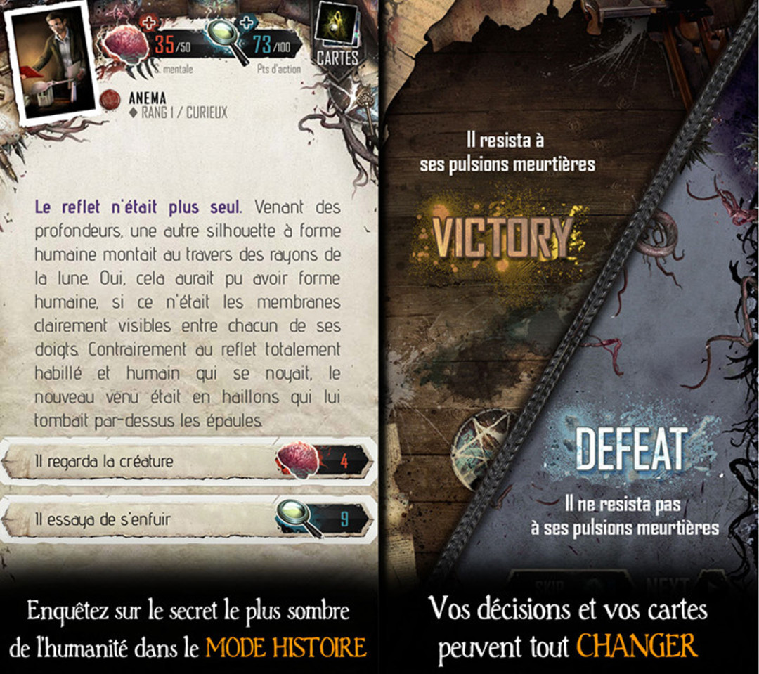 The Moaning Words - Test iOS