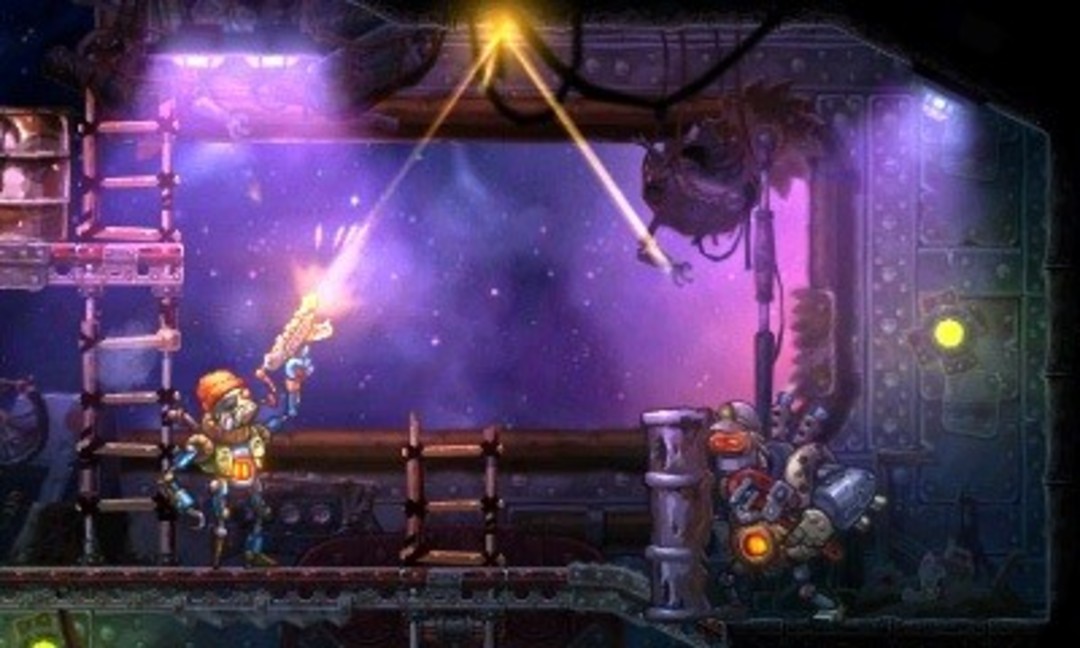 SteamWorld Heist - Cowboy robot !