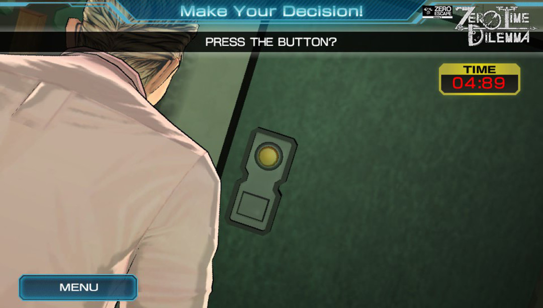 Zero Escape : Zero Time Dilemma - Test 3DS