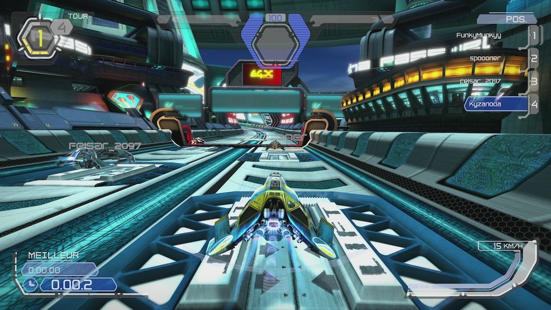 WipEout Omega Collection - Ça va vite ! Ça va trop vite !