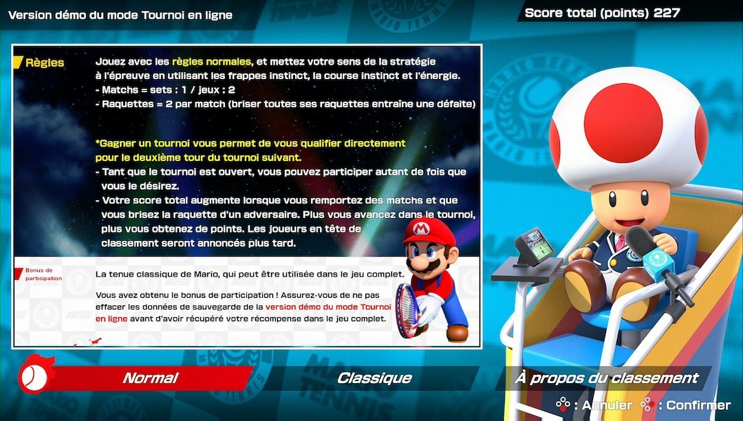 Mario Tennis Aces - Test