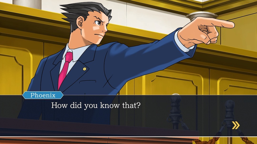 Phoenix Wright : Ace Attorney Trilogy - Test Switch