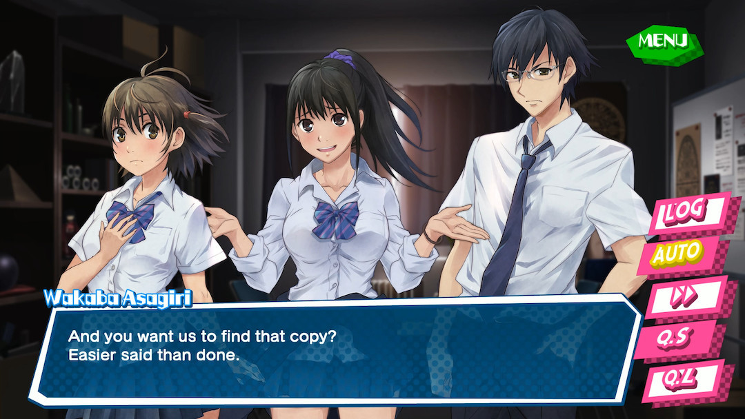 Kotodama : The 7 Mysteries of Fujisawa - Test Switch