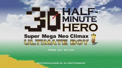 Half Minute Hero Super Mega Neo Climax Ultimate Boy