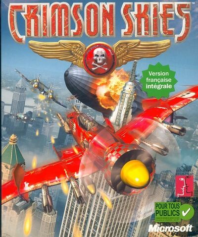 Crimson skies