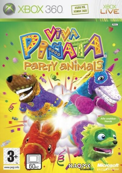  Xbox 360 dans Viva Piñata Party Animals